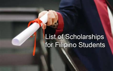 Scholarship Programs For Filipinos .